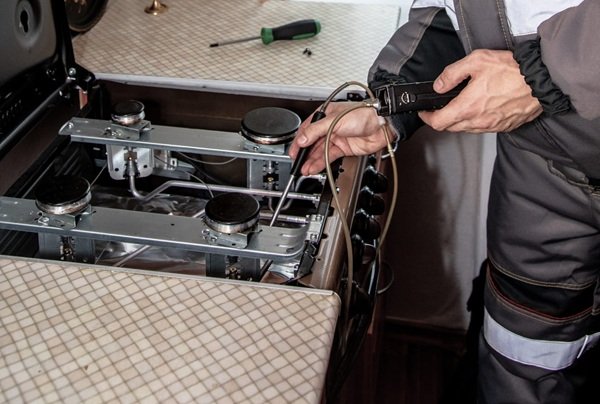 G R gas stove repair 